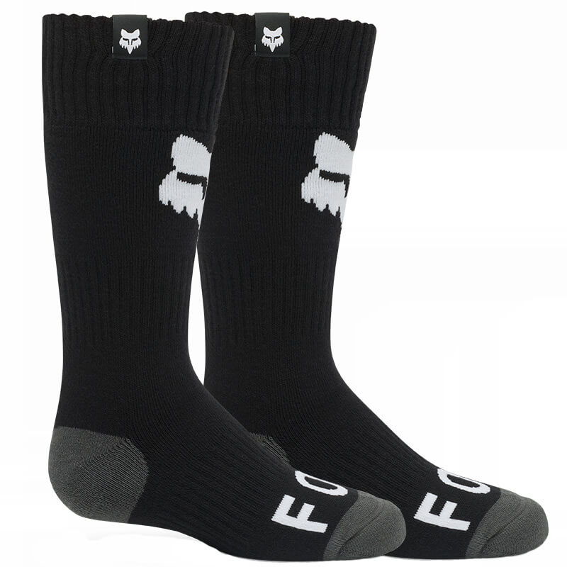 chaussettes enf fox racing 180 elevated noir 27