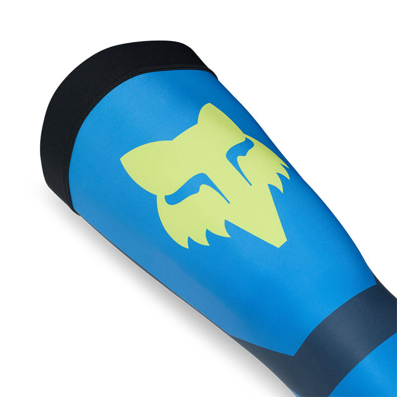 chaussettes fox racing flexair bleu 27 mx