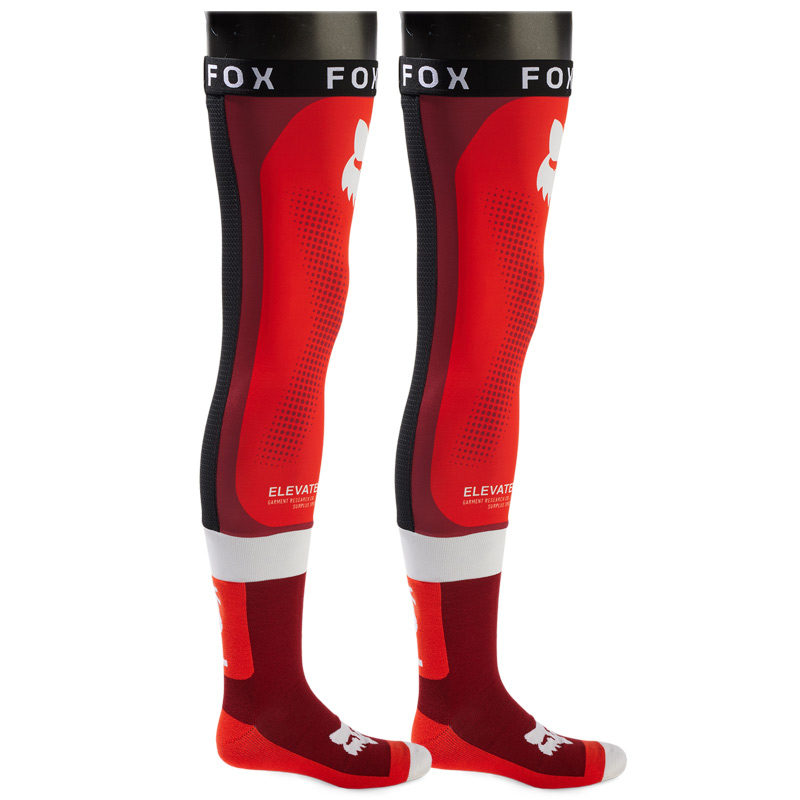 chaussettes fox racing flexair rouge 2024