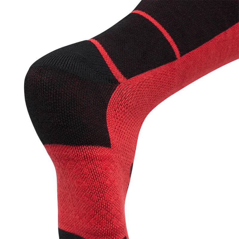 chaussettes fox racing flexair rouge 27 mx
