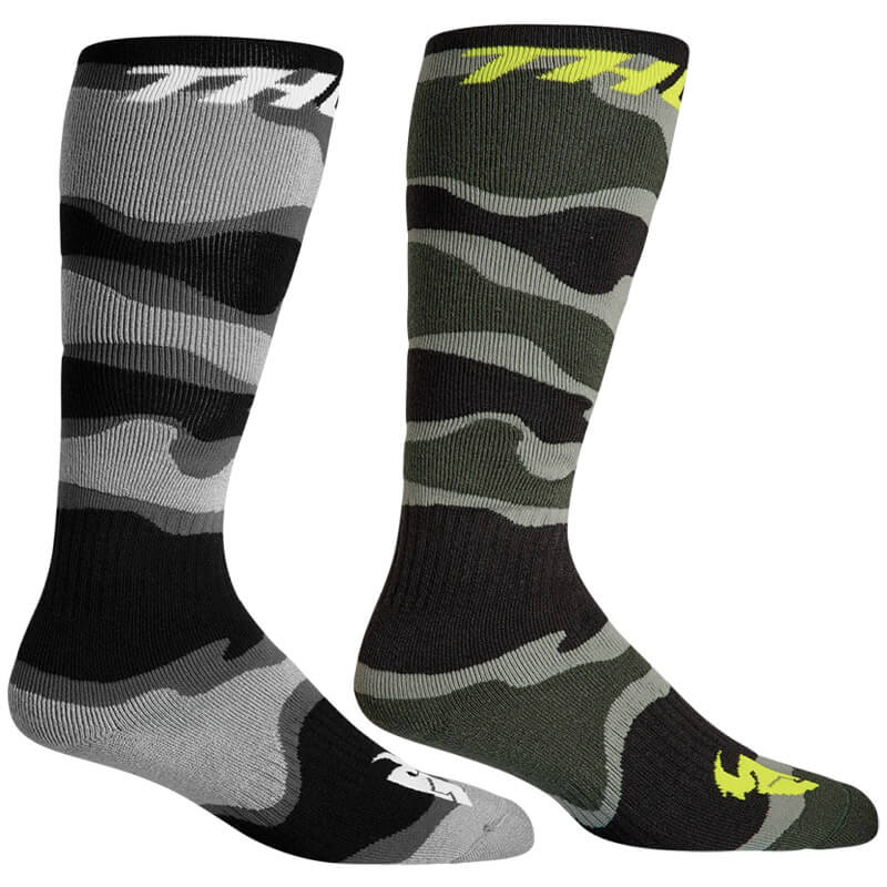 chaussettes thor mx camo 2022 cross