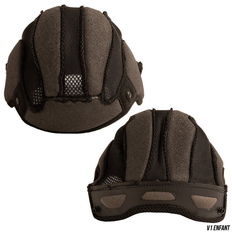 coiffe casque enfant fox racing v1 2022 mx