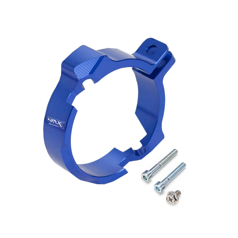 collier serrage echappement 4mx husqvarna 2temps bleu