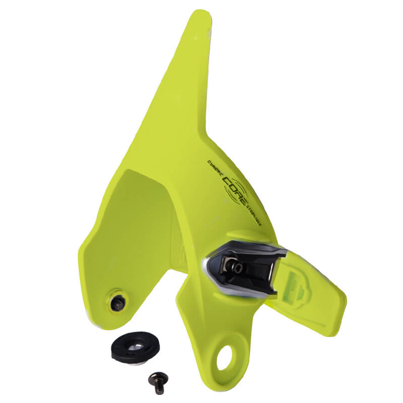 cuff droit bottes fox racing motion jaune fluo 2023