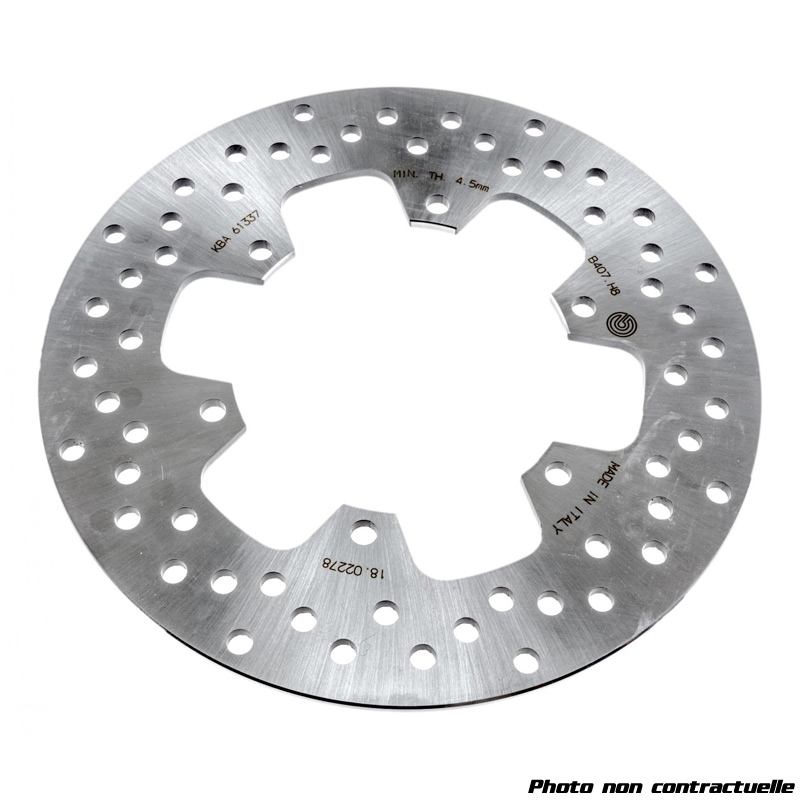 disque de frein arriere brembo serie oro rond fixe motocross enduro