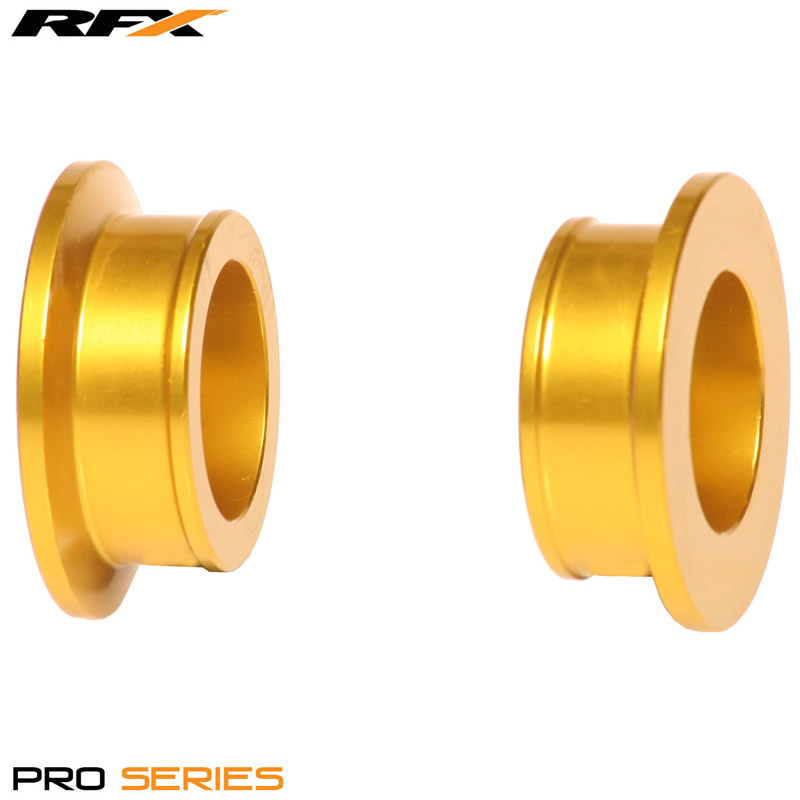 entretoises roues rfx anodises or