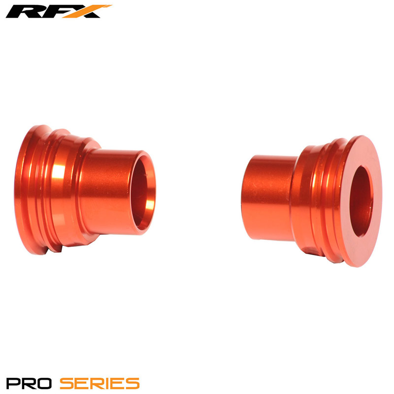 entretoises roues rfx anodises orange