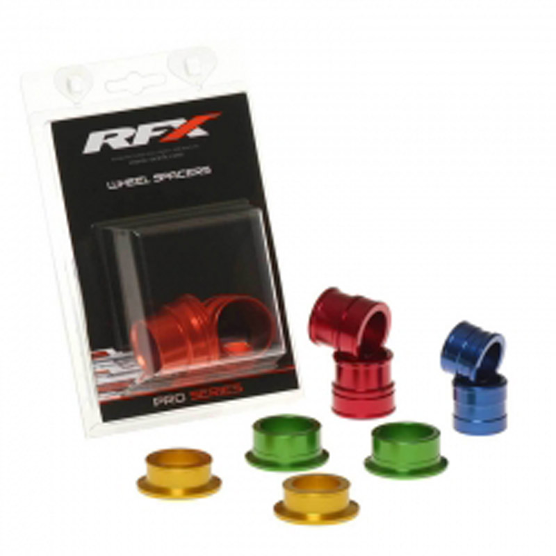 entretoises roues rfx anodises