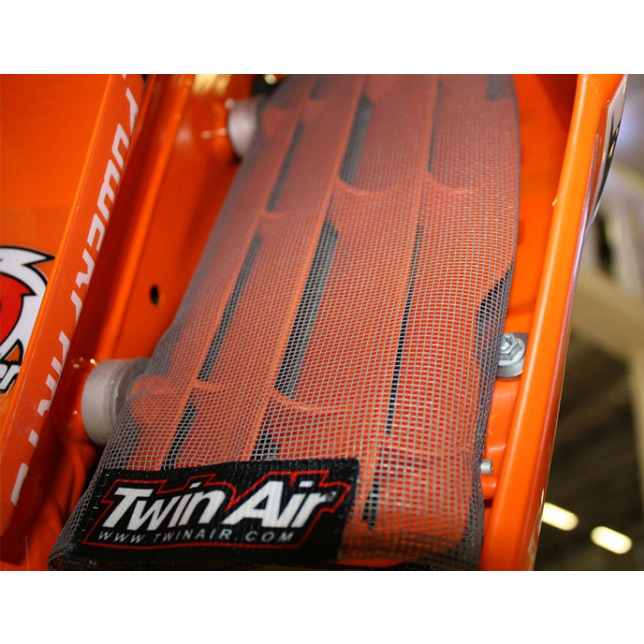 filets protection radiateur twin air motocross boue sable 
