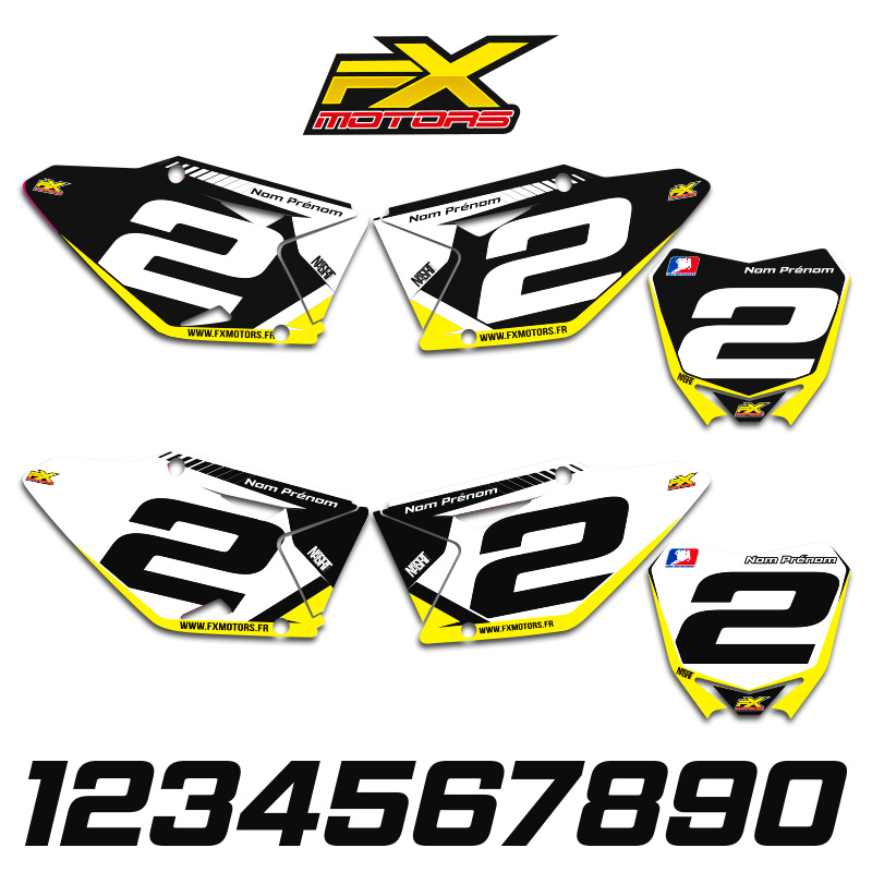 fond plaques perso suzuki rmz racing line fx