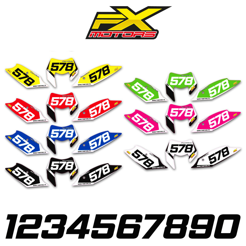fonds plaques perso enduro ktm exc fxmotors