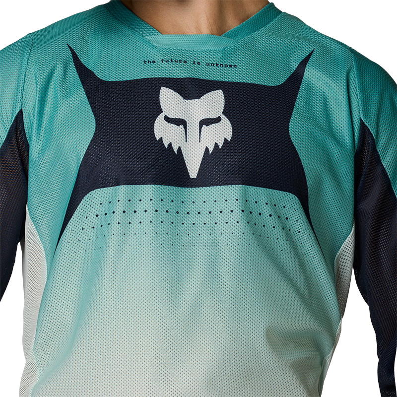 fox maillot 180 air turquoise smx