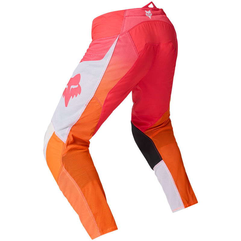 fox pantalon 180 air rose orange moto