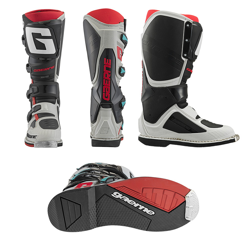 gaerne SG 12 rouge gris mx