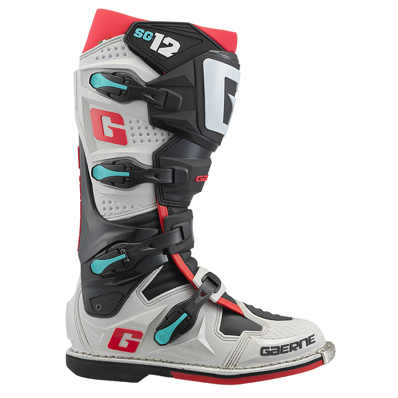 gaerne SG 12 rouge gris