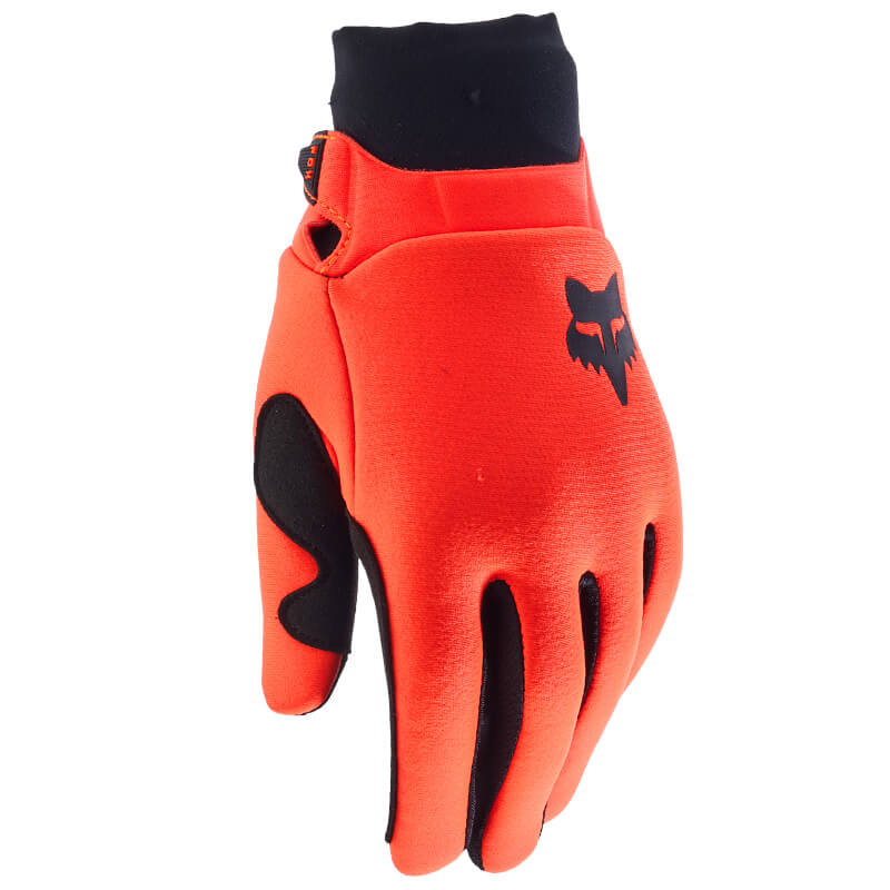 gant enfant fox racing defend thermo orange fluo 2024