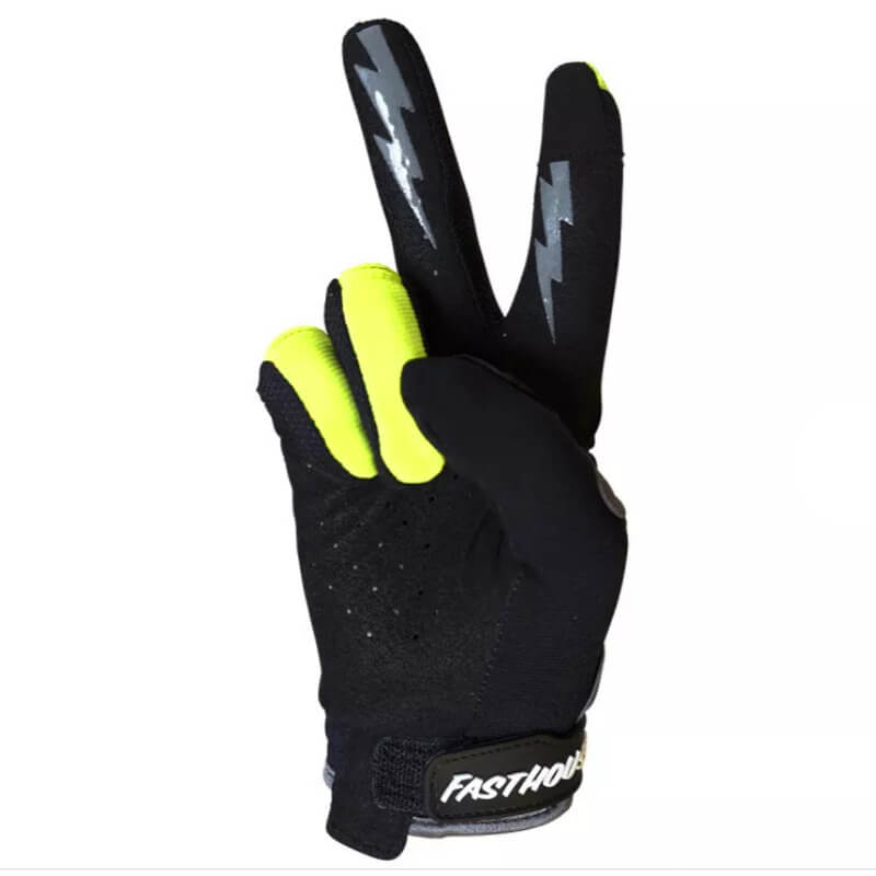 gant fasthouse speed style remnant jaune fluo 2022 cross