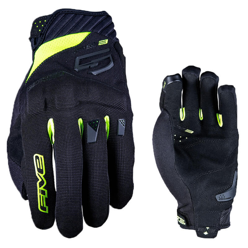 gant five rs3 evo noir jaune fluo 2022 enduro