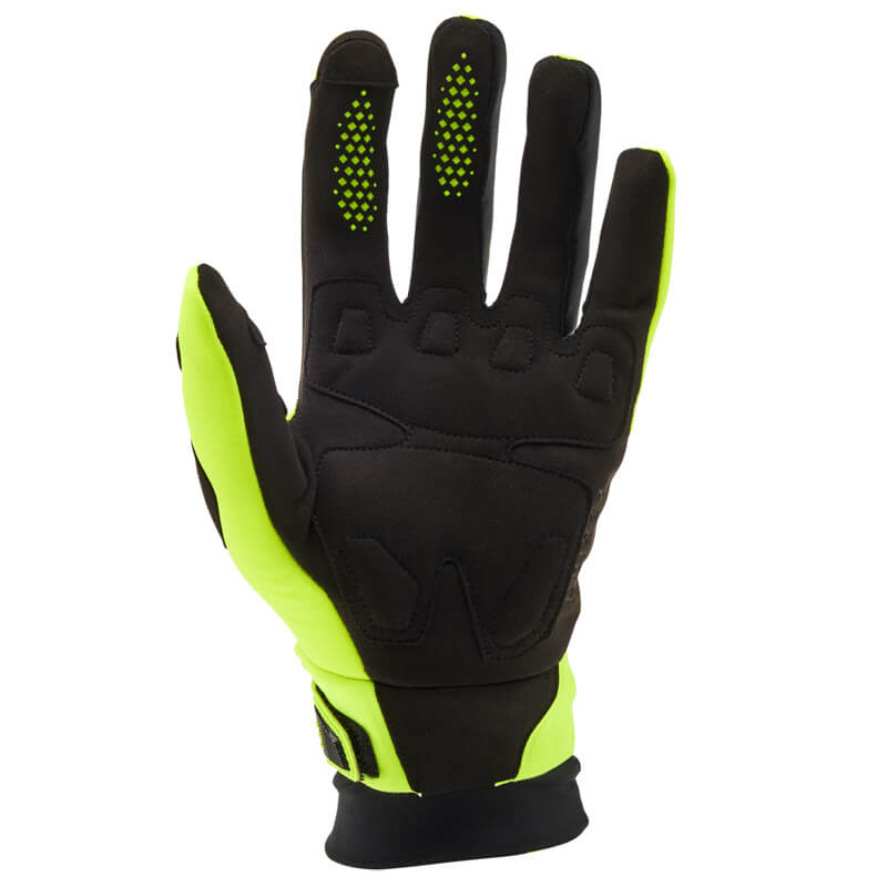 gant fox racing defend thermo jaune fluo 2024 hiver