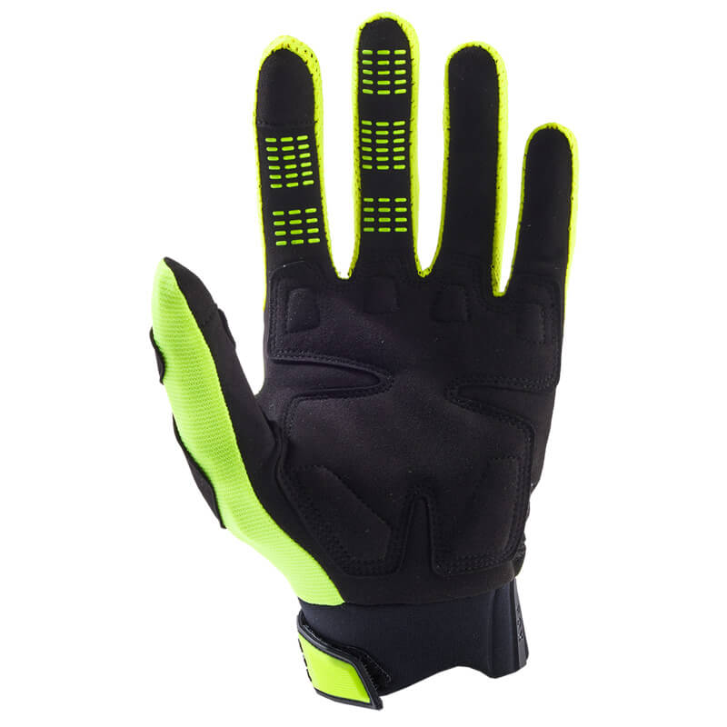 gant fox racing dirtpaw ce jaune fluo 2024 enduro