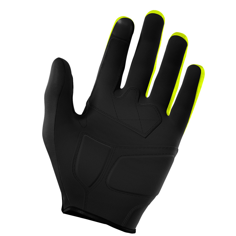 gant shot enduro onyx jaune fluo moto
