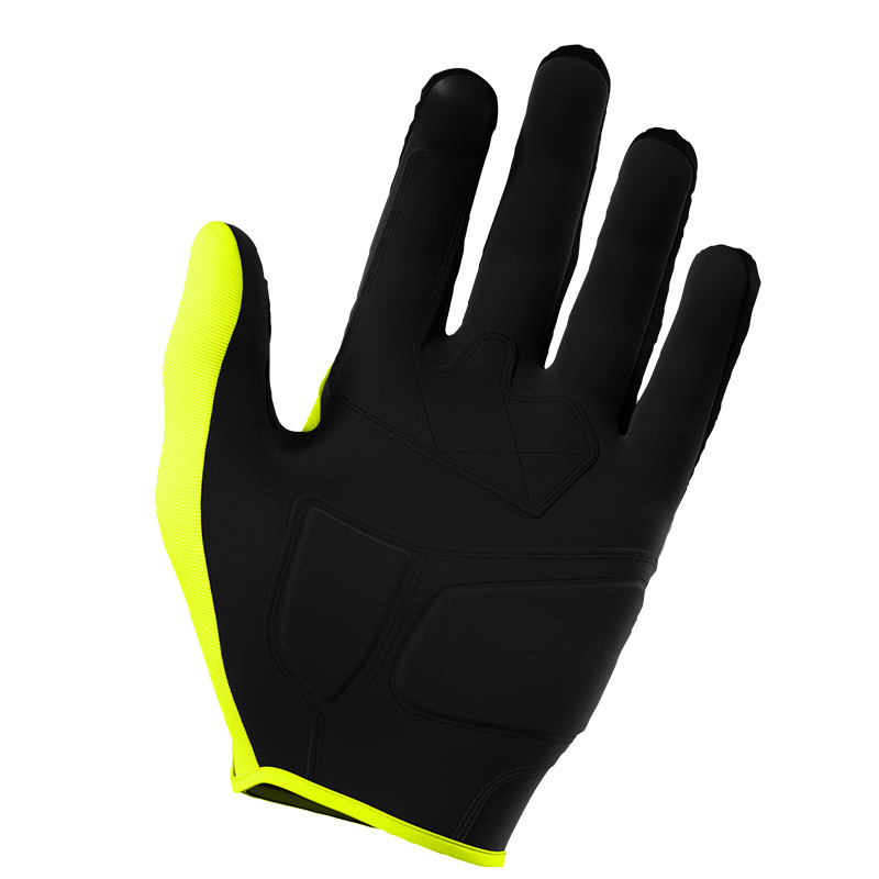 gant shot enduro vision tech jaune fluo moto