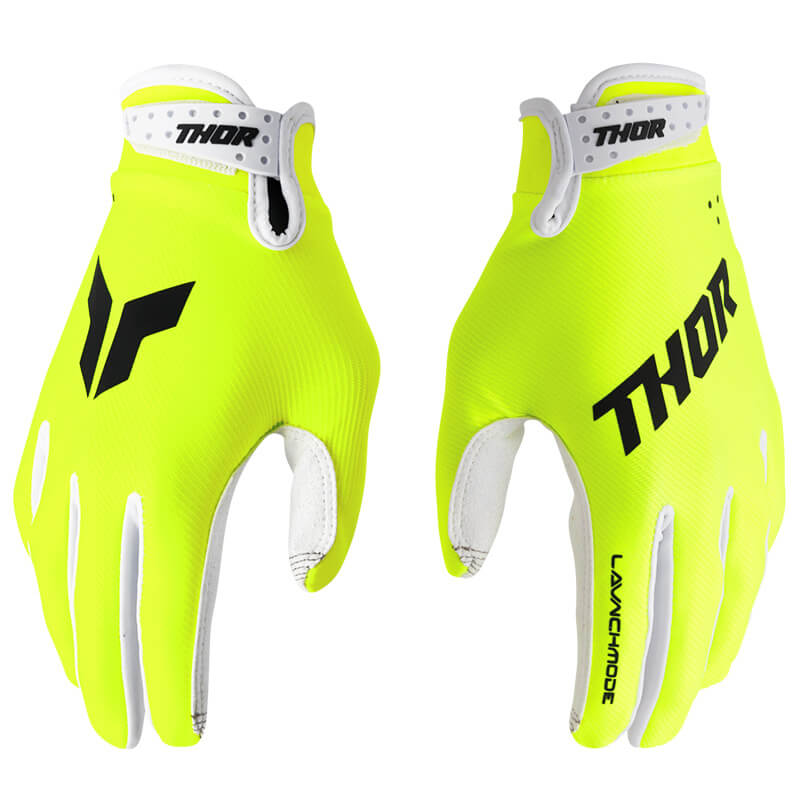 gant thor mx launchmode jaune fluo 2025 cross