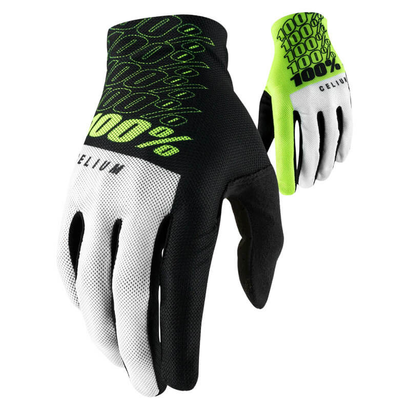 gants 100 percent celium jaune fluo deparaille 2021