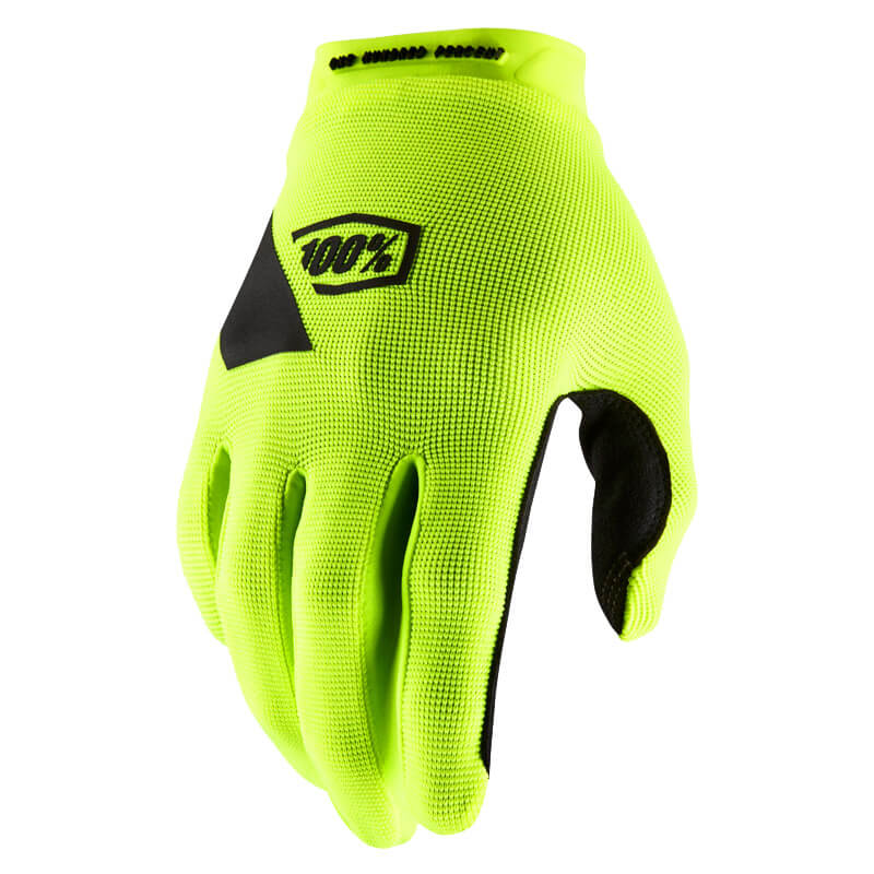 gants 100 percent ridecamp jaune fluo 2020