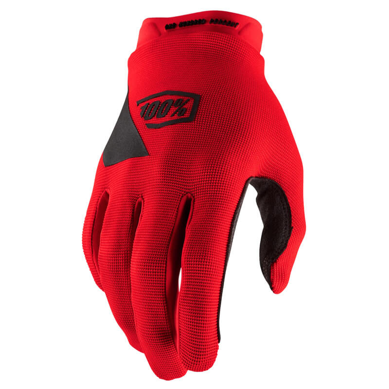 gants 100 percent ridecamp rouge 2020