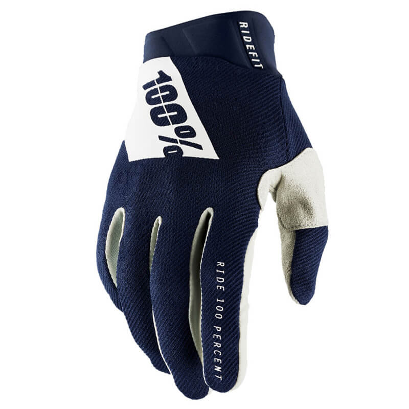 gants 100 percent ridefit 2021 bleu marine