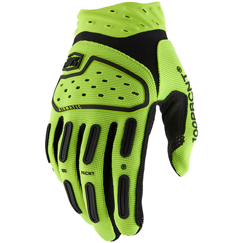 gants 100 pourcent airmatic 26 jaune