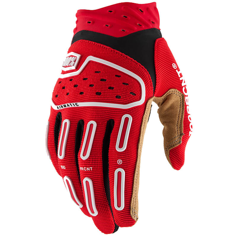 gants 100 pourcent airmatic 26 rouge