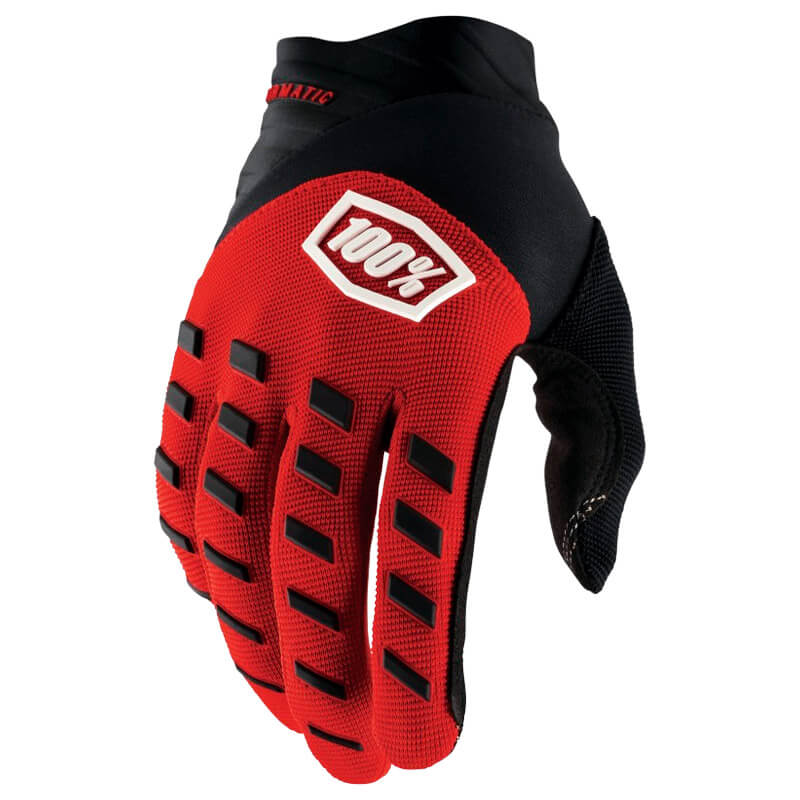 gants cross enfant airmatic 100 percent 2023 rouge mx