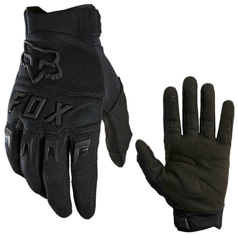 gants cross fox racing dirtpaw noir 2023 motocross