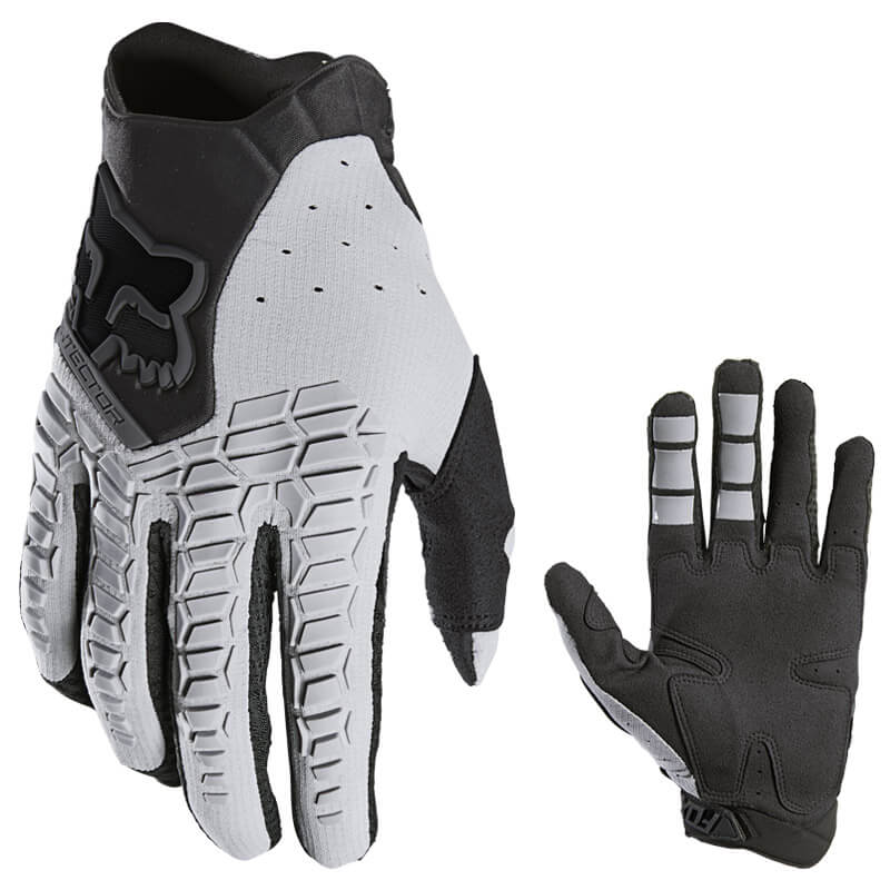 gants cross fox racing pawtector gris 2023 motocross