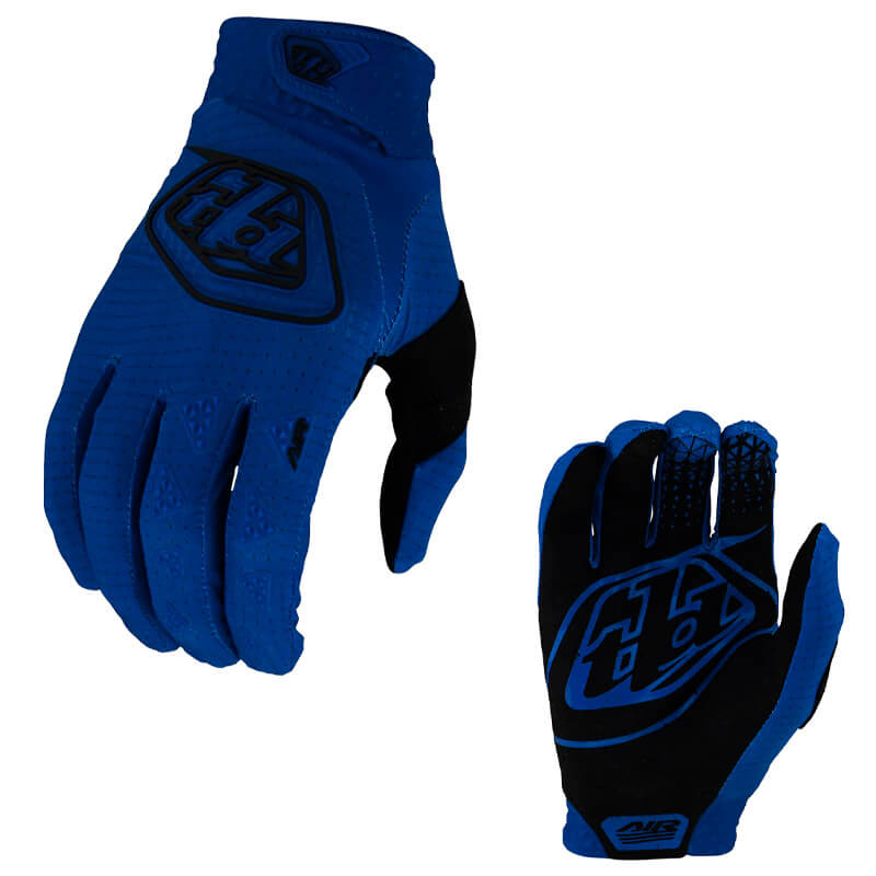 gants cross tld air solid 2023 bleu nuit motocross