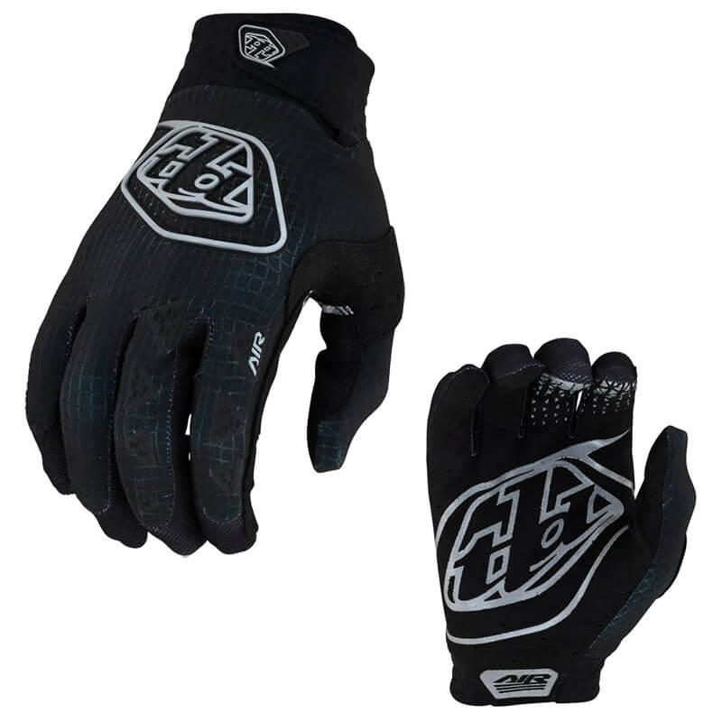 gants cross tld air solid 2023 noir motocross