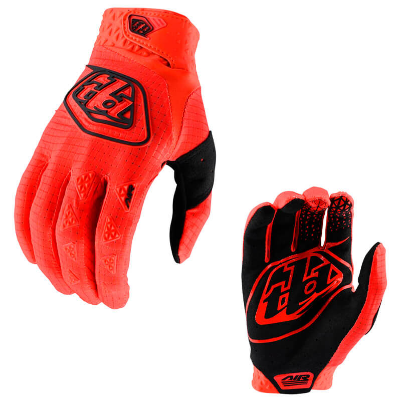 gants cross tld air solid 2023 orange motocross