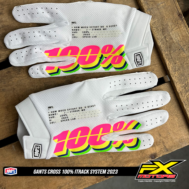 Gants Cross 100% Itrack System - FX MOTORS