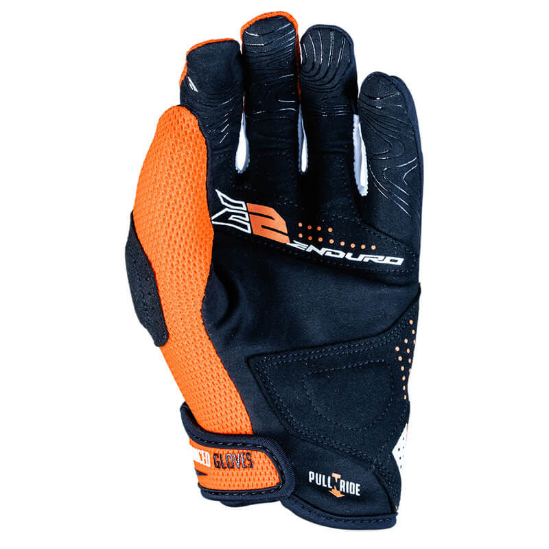 gants enduro five e2 orange 2021 paume