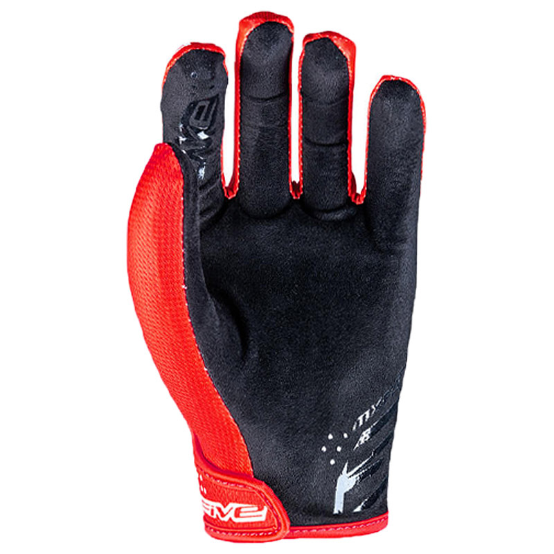 gants enfant five mxf4 rouge 2023 paume mx