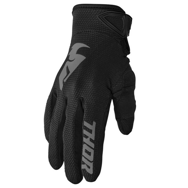 gants femme thor sector noir gris 2023