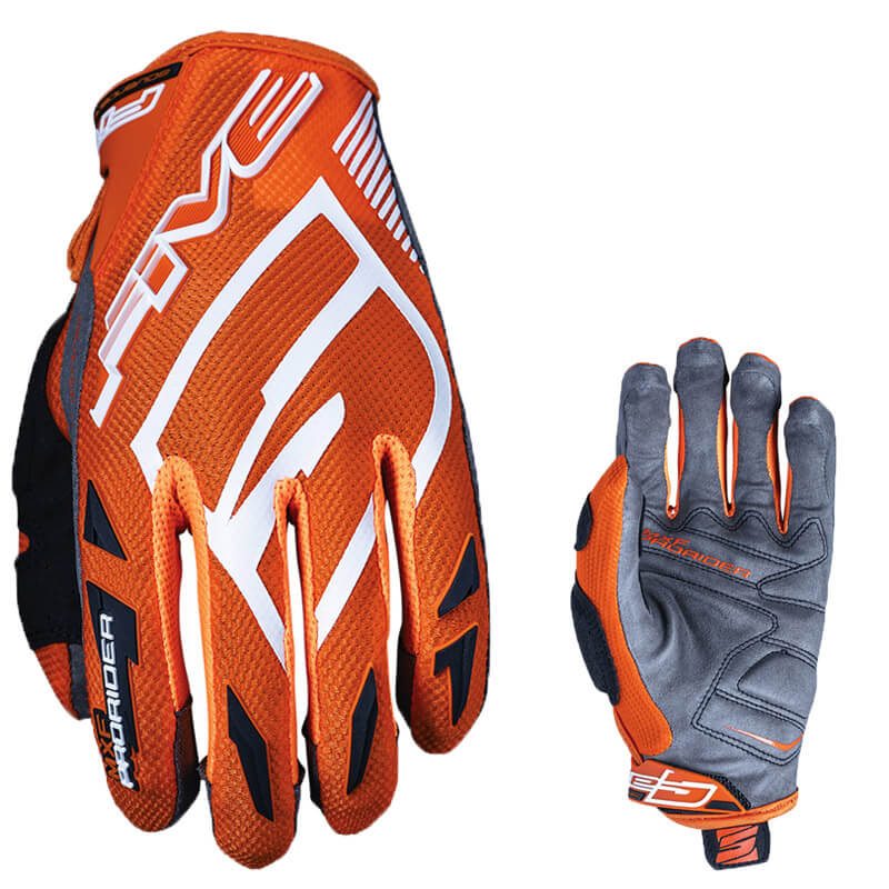 gants five mxf prorider s orange 2020 paume mx
