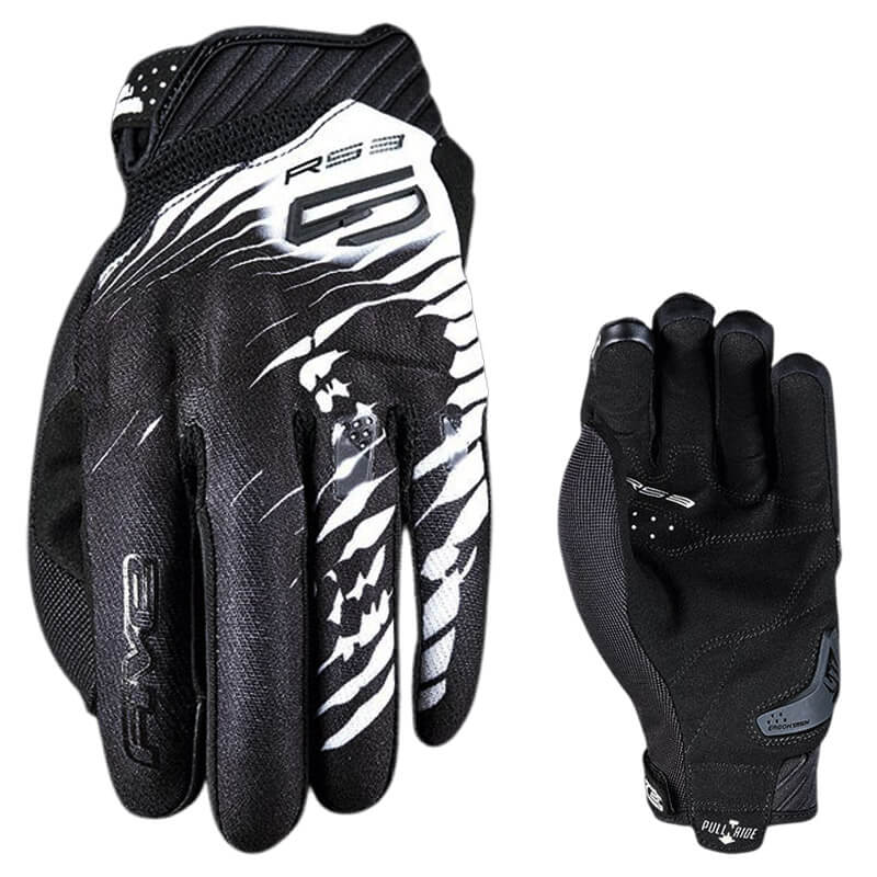 gants five rs3 evo graphics noir 2022 enduro