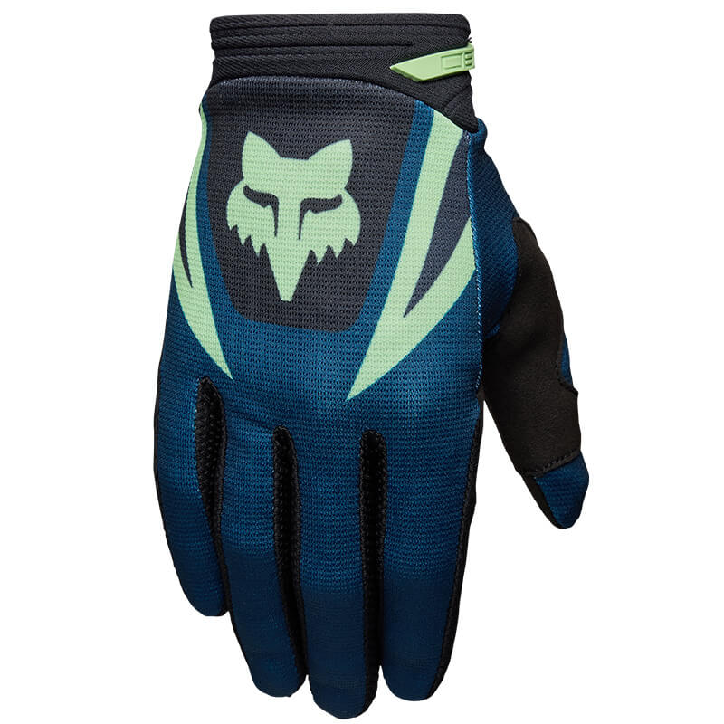 gants fox racing 180 draft bleu 2027
