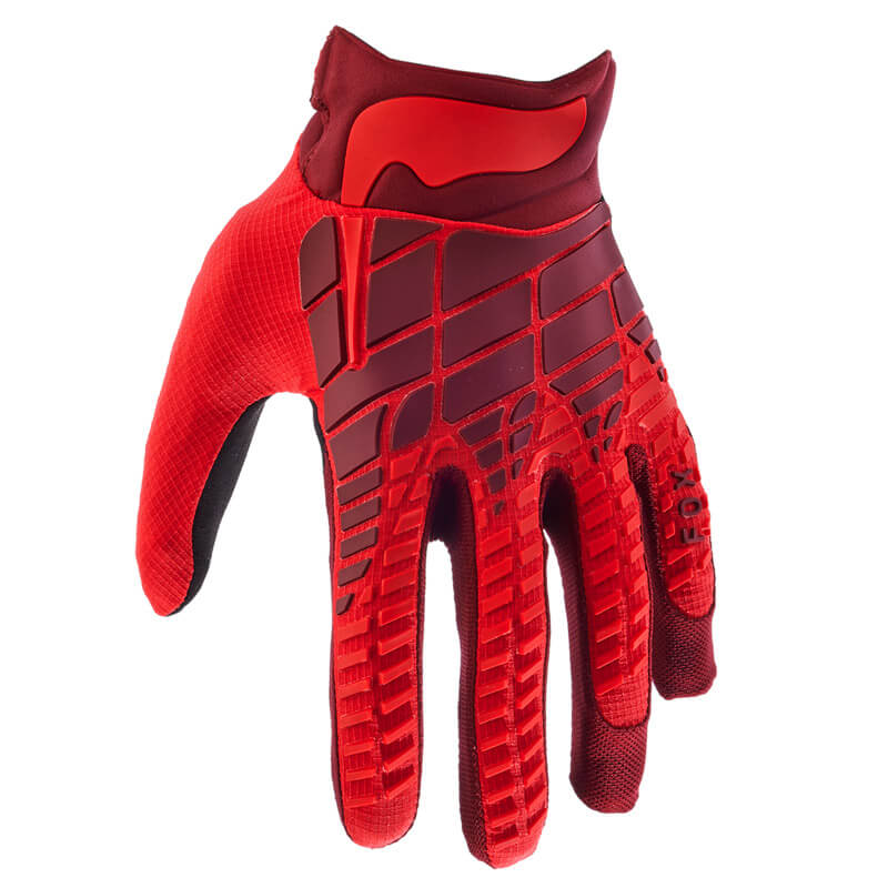 gants fox racing 360 rouge 2024