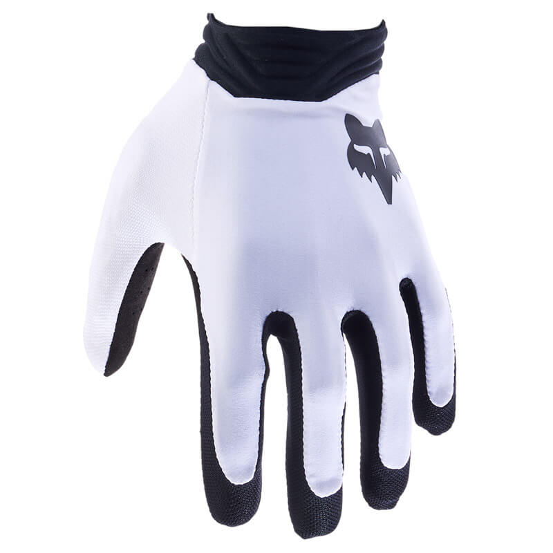 gants fox racing airline blanc 2024