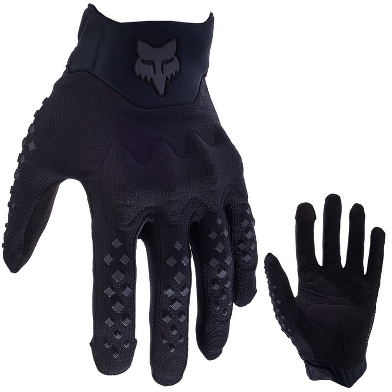 gants fox racing bomber noir mx