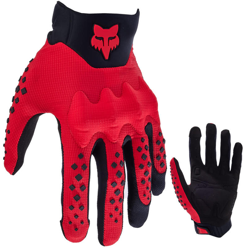 gants fox racing bomber rouge mx